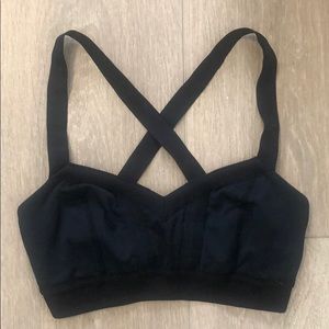 Lululemon Athletica Black Sports Bra Size 2